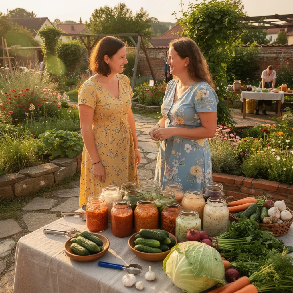 Rodinné recepty na fermentaci z minulosti v otevřené knize